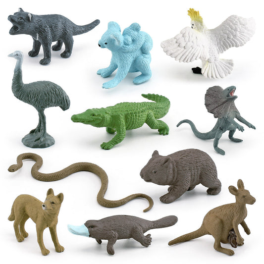 Aussie Animals Animal Figurines Model Toy for Kindergarten