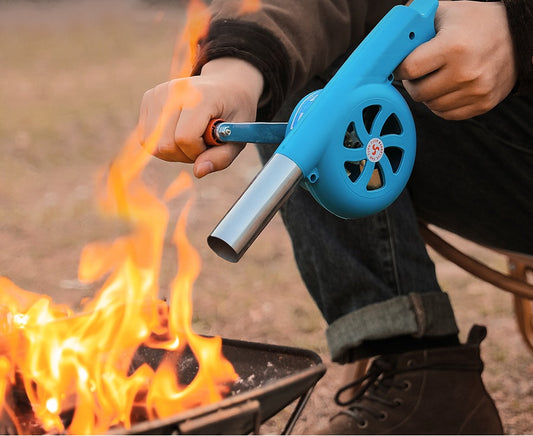 Kids Basic Wood Work Handy Man Fire Starter AIR BLOWER GUN