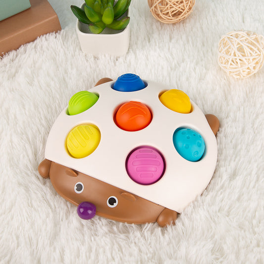 Silicone Flipping Sensory Toy Pop Push Popper Fidget Toy (hedgehog)