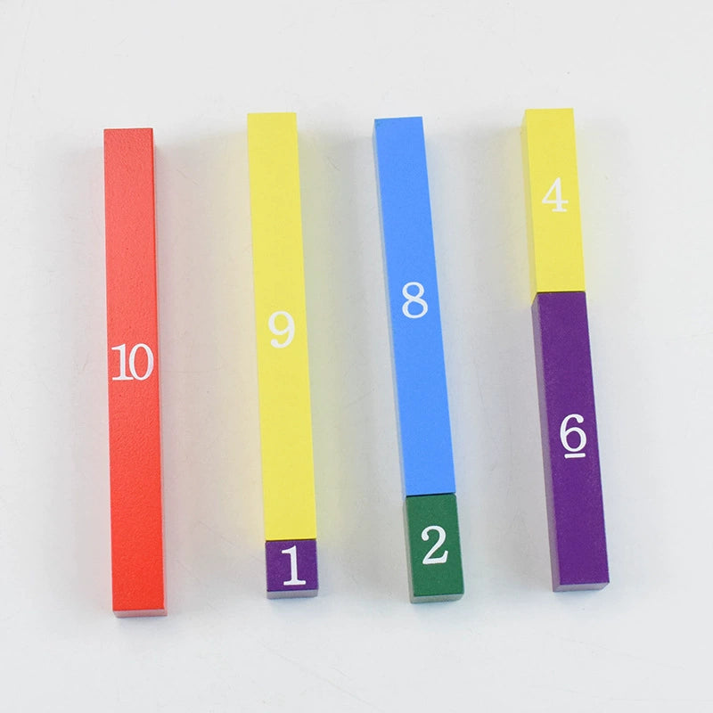 Montessori Counting Number Rods – HAPPY GUMNUT