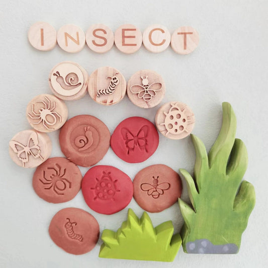 Set of 6 Themed Stamps Emboss Various Designs