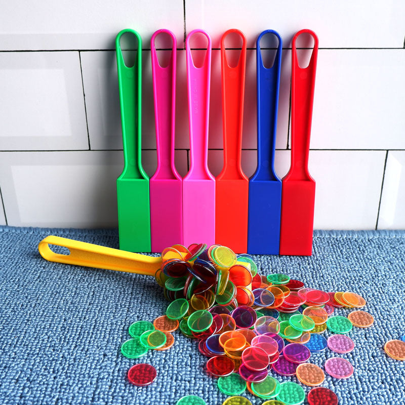 Magnetic Wand With 100 Colour Chips Counter Kindergarten Toy