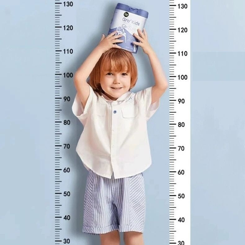 Kids Height Chart Self-Adhesive Measuring Tape 2M for Walls and Door archways