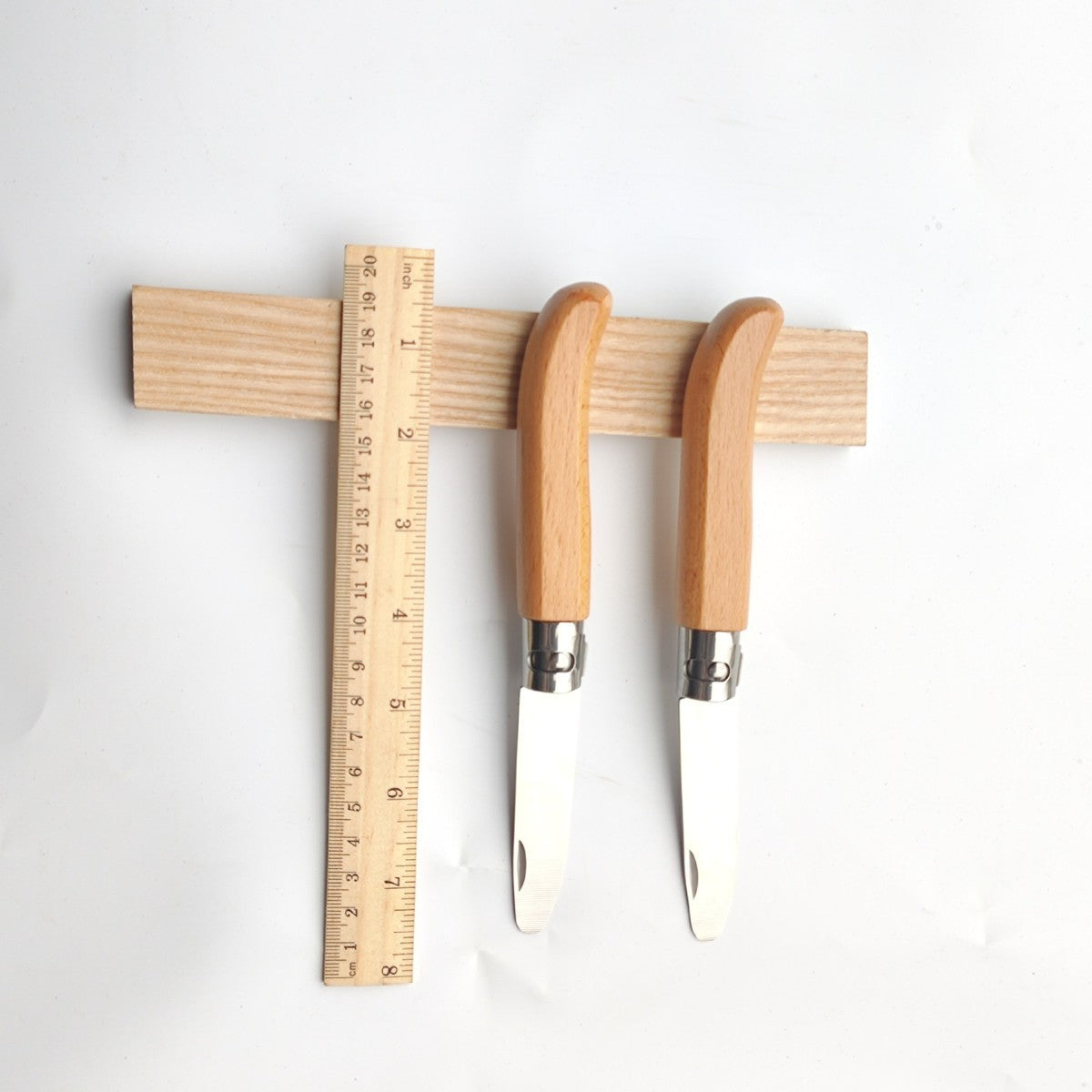 Kids Wood Caving Tool Retractable Pocket Wedge Whittling Knife Rounded tip