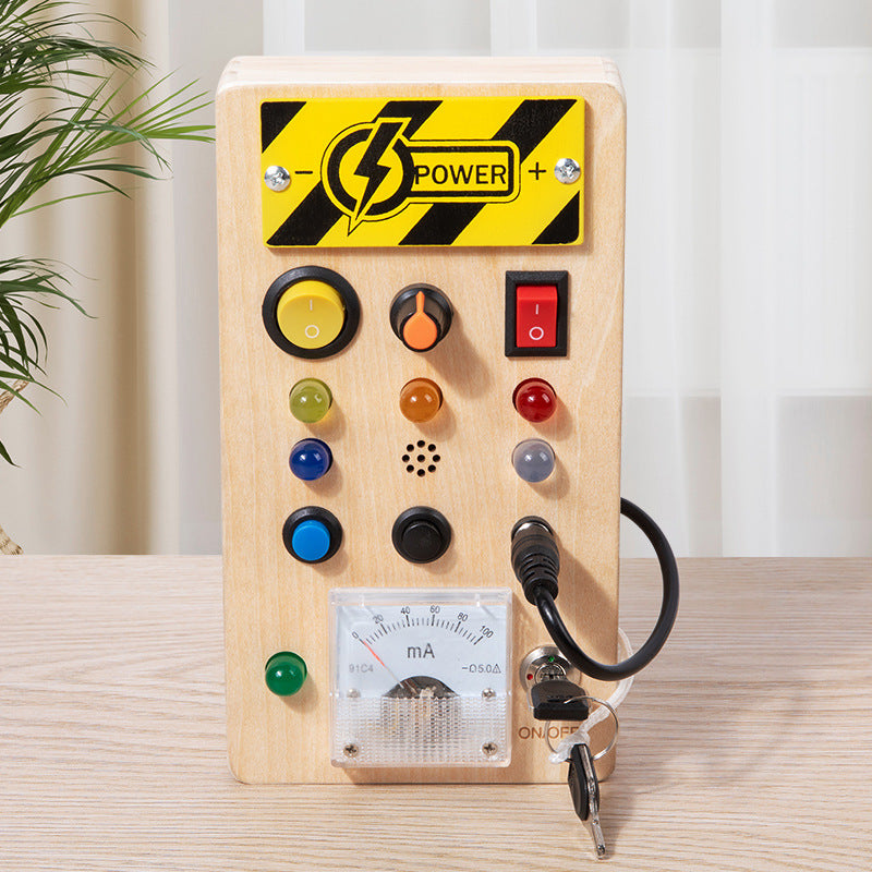 Portable LED Light Switches Busy Board H
