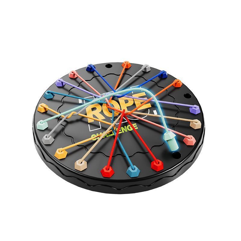 Knots Untangling Rope Game Untie the Rope Challenge Family Board Game ...