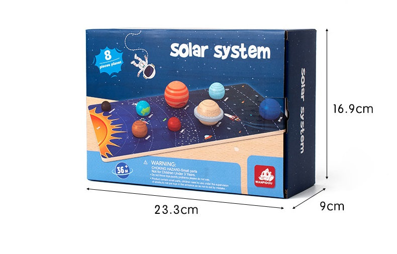 Jumbo Solar system model puzzle with Planets Board