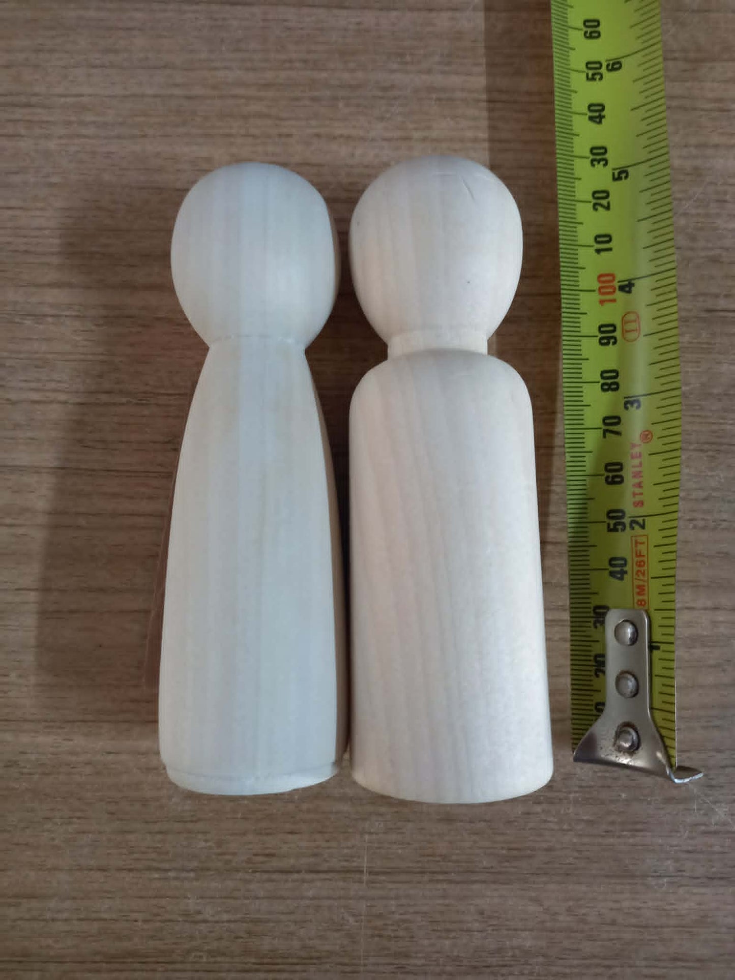JUMBO Wooden Natural Dolls DIY ARTS AND CRAFTS