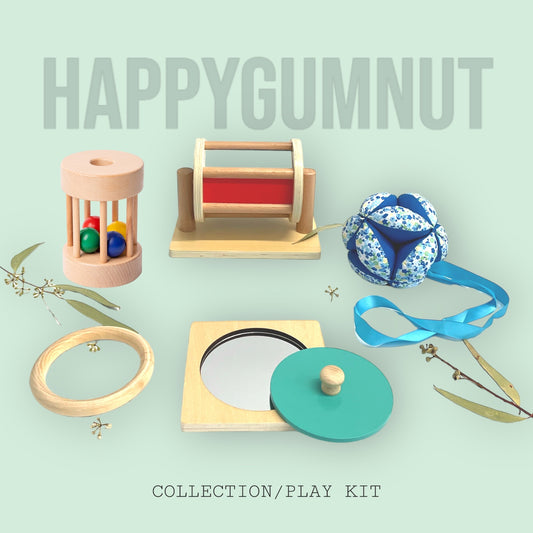 Montessori Wooden Toy Bundle J - HAPPY GUMNUT