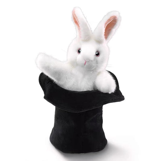 Rabbit in a Hat Magician Apparatus Toy Puppet