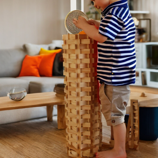 150pc City Blocks Open-ended Solid Wooden Building Block Toys