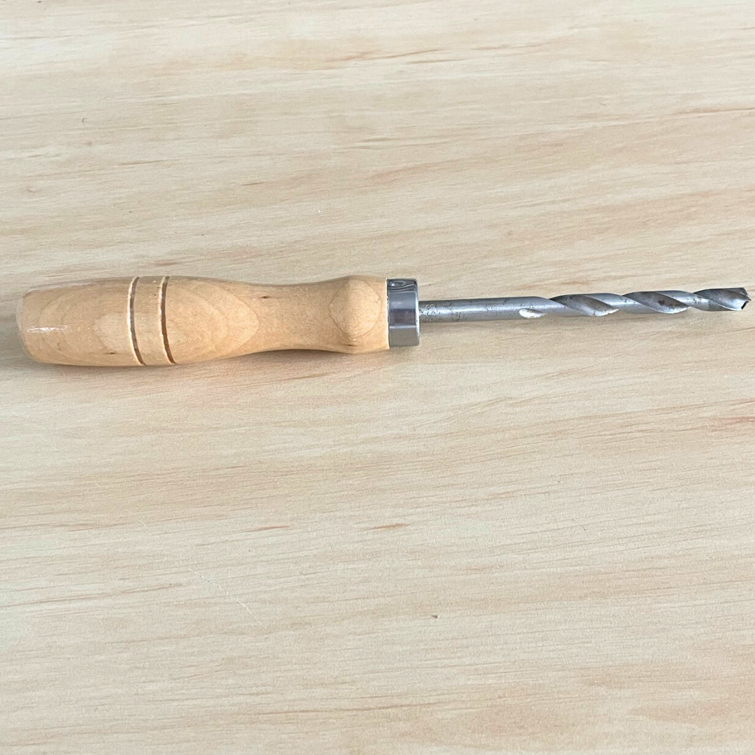 Kids Children Palm Hand Drill Real Tool for Natural Forest School Play
