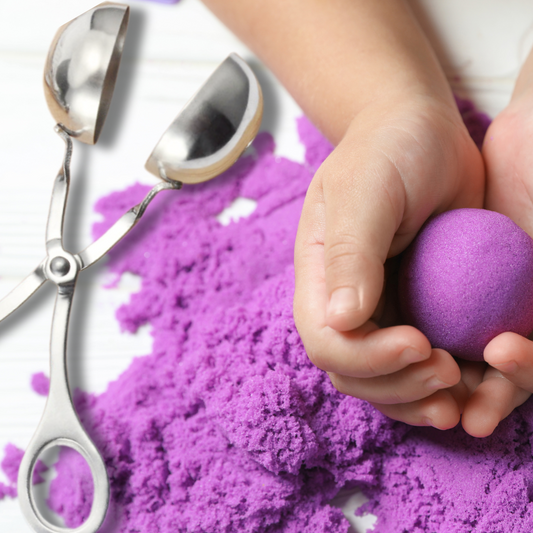 Large Kids Snow Kinetic Sand Clippers Scissor Tongs Sensory Play Tool