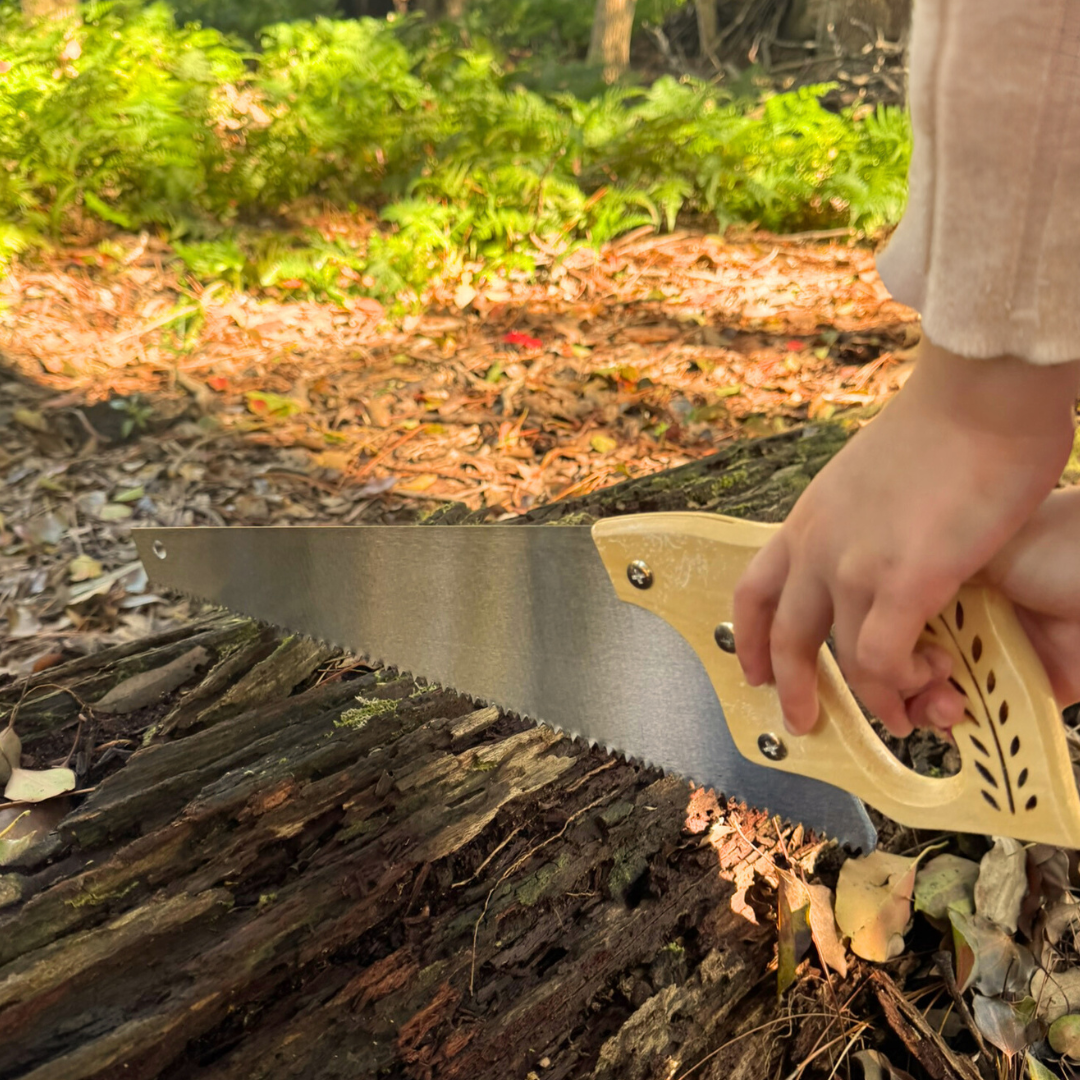 Kids Real Tool Hand Saw Wood Work  Carpenter Handy Man Tool