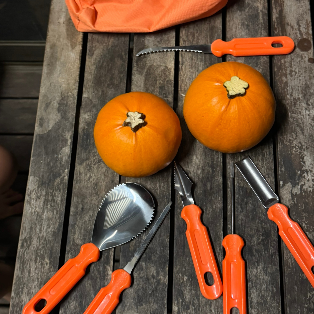 8pcs Pumpkin Carving Tools ,Stainless Steel Halloween Cutter Sculpting Kids Tool