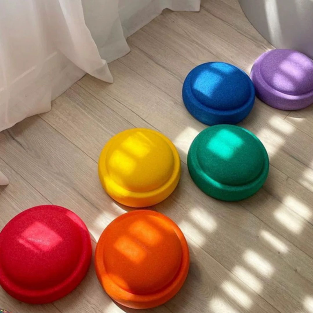 Rainbow Or Pastel Kids Jumbo Stepping Stones EPP Stacking Blocks Toy Balancing Obstacle Beams/Boards