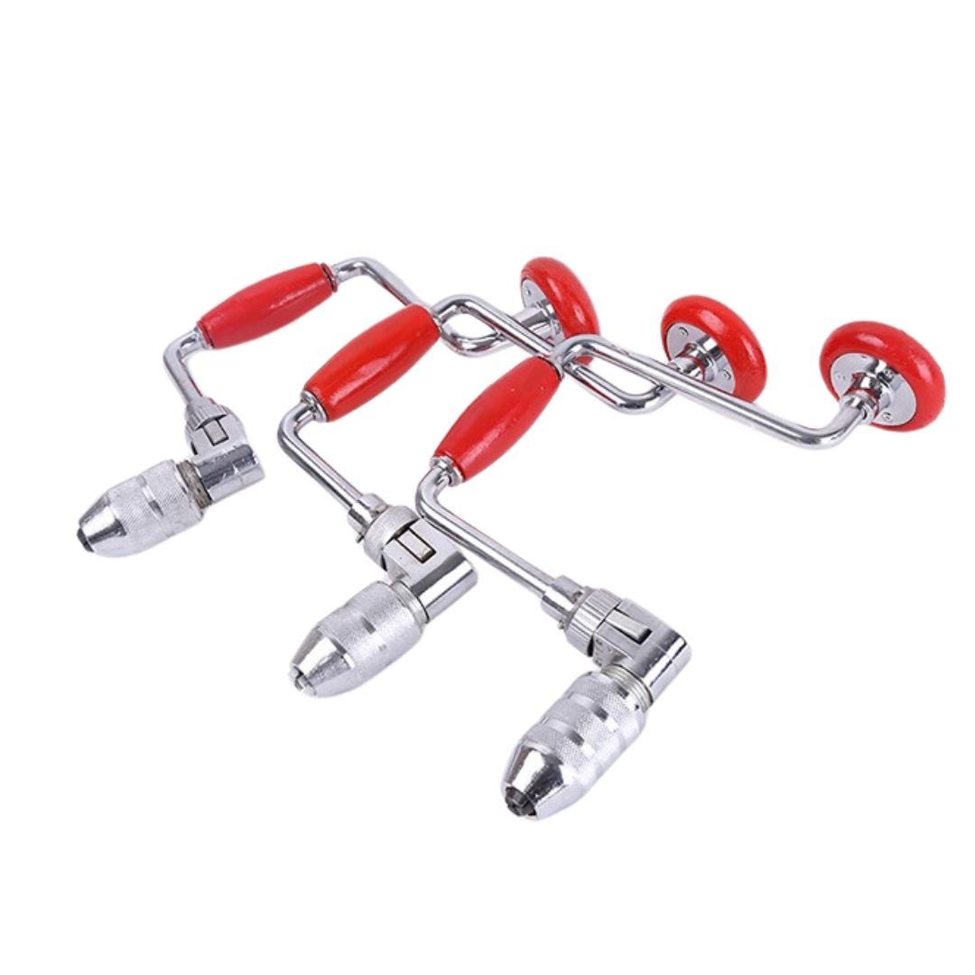 Kids Children Woodwork Real Tool Hand Brace Drill