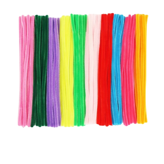 DIY Arts and Craft Twistie Ties Pack of 100 pipe Cleaner - HAPPY GUMNUT