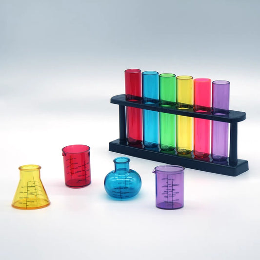 Children Chemistry Test Tube Sensory Play Science Vials OR Beakers