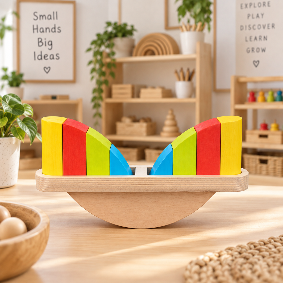 Goki Toddlers Large Balancing Scale Game - HAPPY GUMNUT