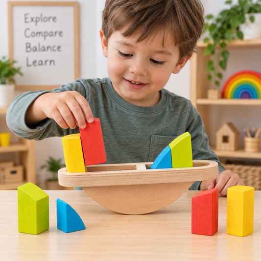 Goki Toddlers Large Balancing Scale Game - HAPPY GUMNUT