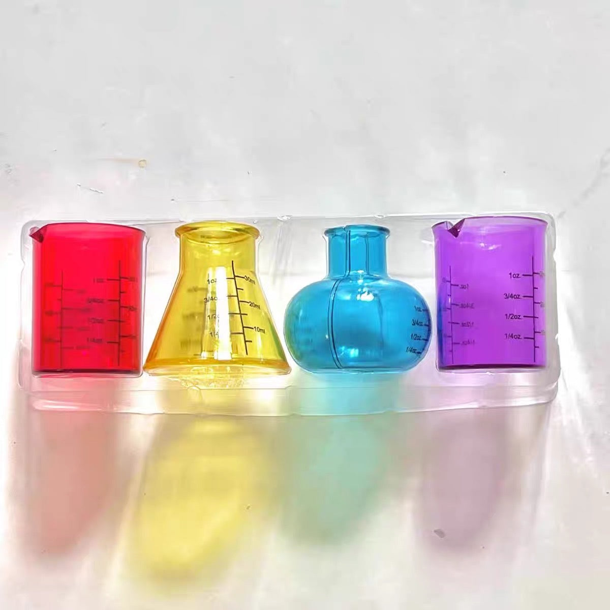 Children Chemistry Test Tube Sensory Play Science Vials OR Beakers