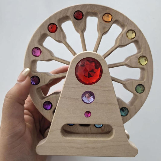 Beechwood Gemstone Ferris Wheel - HAPPY GUMNUT