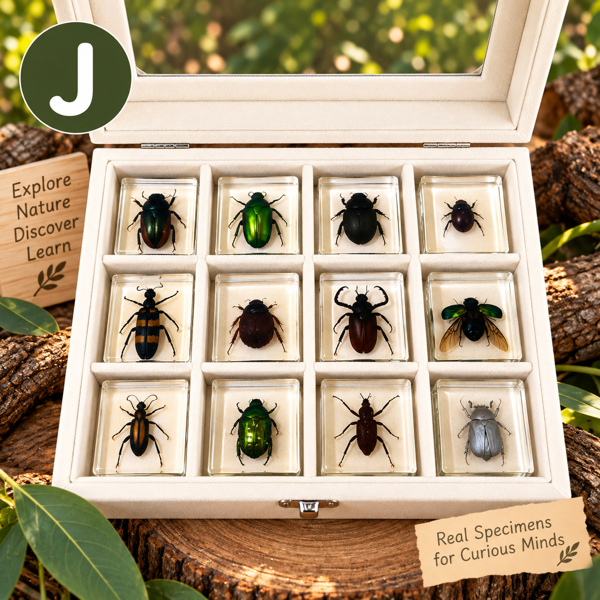 12 Animal Specimen Resin Epoxy Gift Set - HAPPY GUMNUT