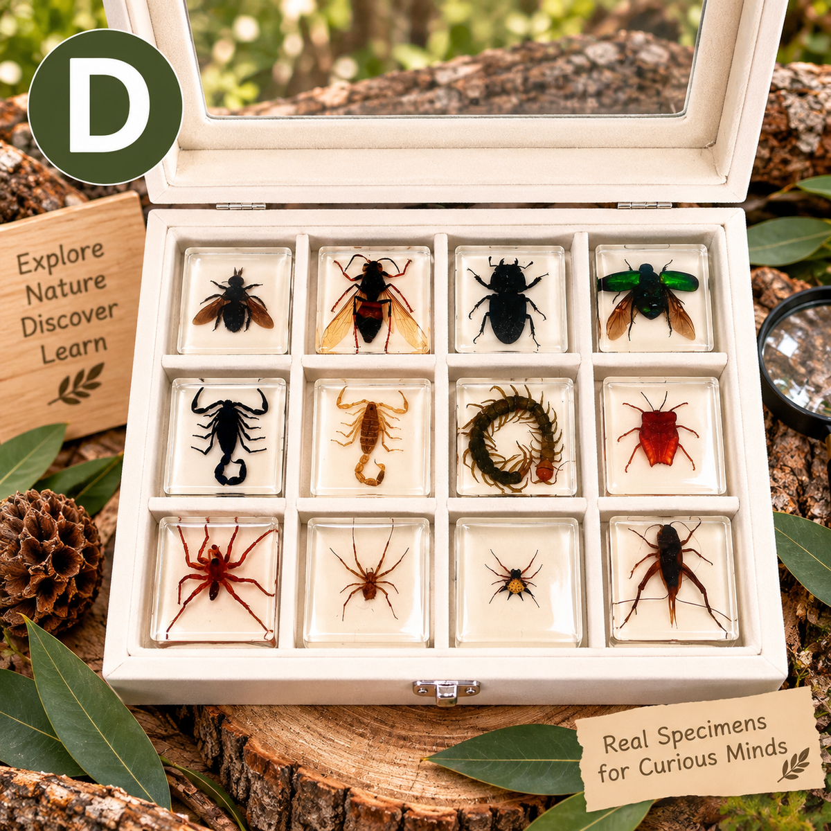12 Animal Specimen Resin Epoxy Gift Set - HAPPY GUMNUT