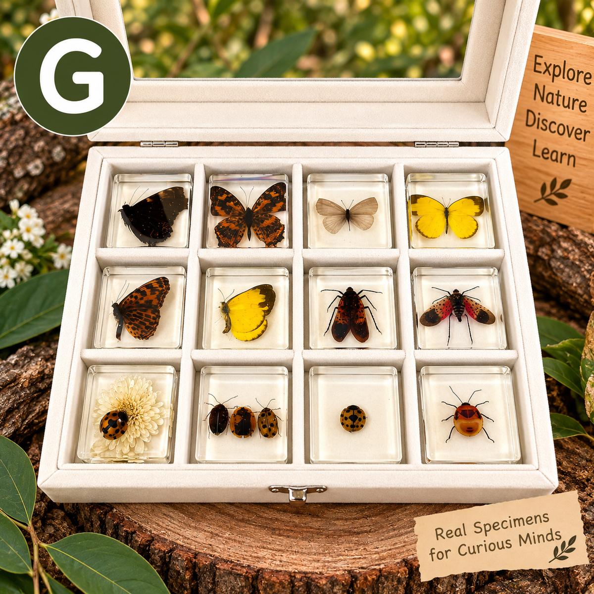 12 Animal Specimen Resin Epoxy Gift Set - HAPPY GUMNUT