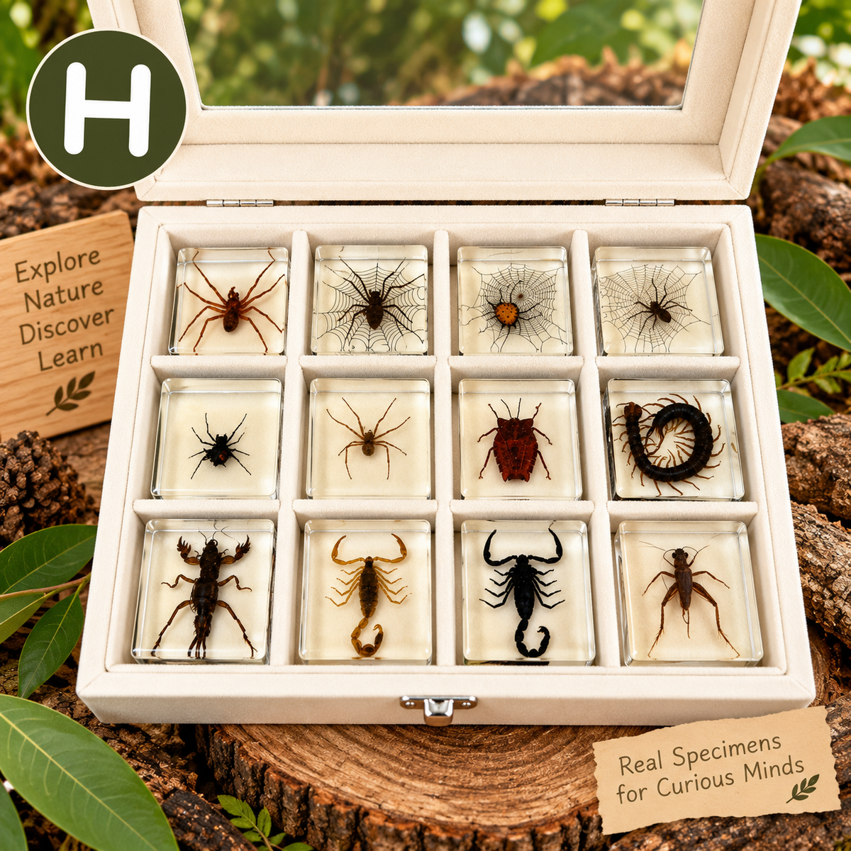 12 Animal Specimen Resin Epoxy Gift Set - HAPPY GUMNUT
