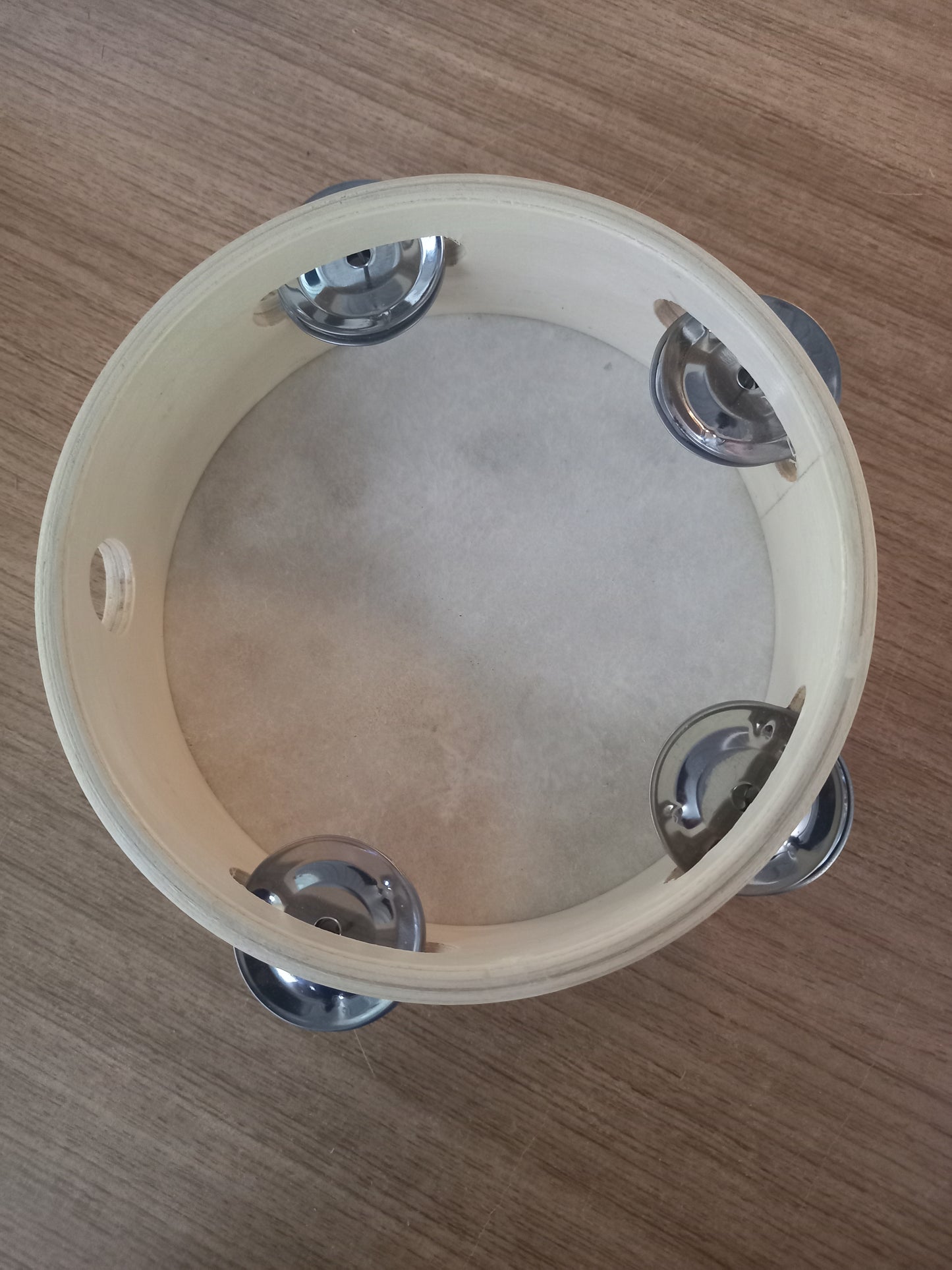 Ocean Drum Sea Wave Tamborine Kids Wooden Natural Percussion Musical Instrument Sound Sensory Toy - HAPPY GUMNUT