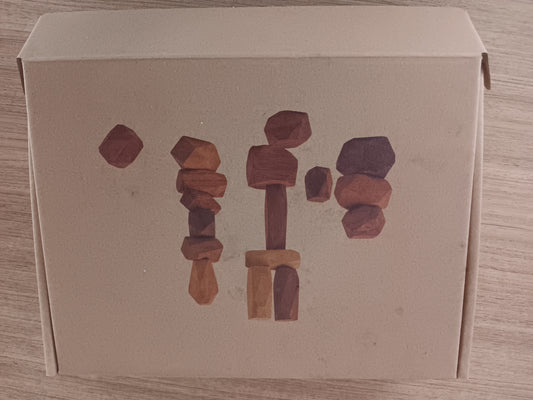 Rustic Stacking Balancing Stones Set of 18