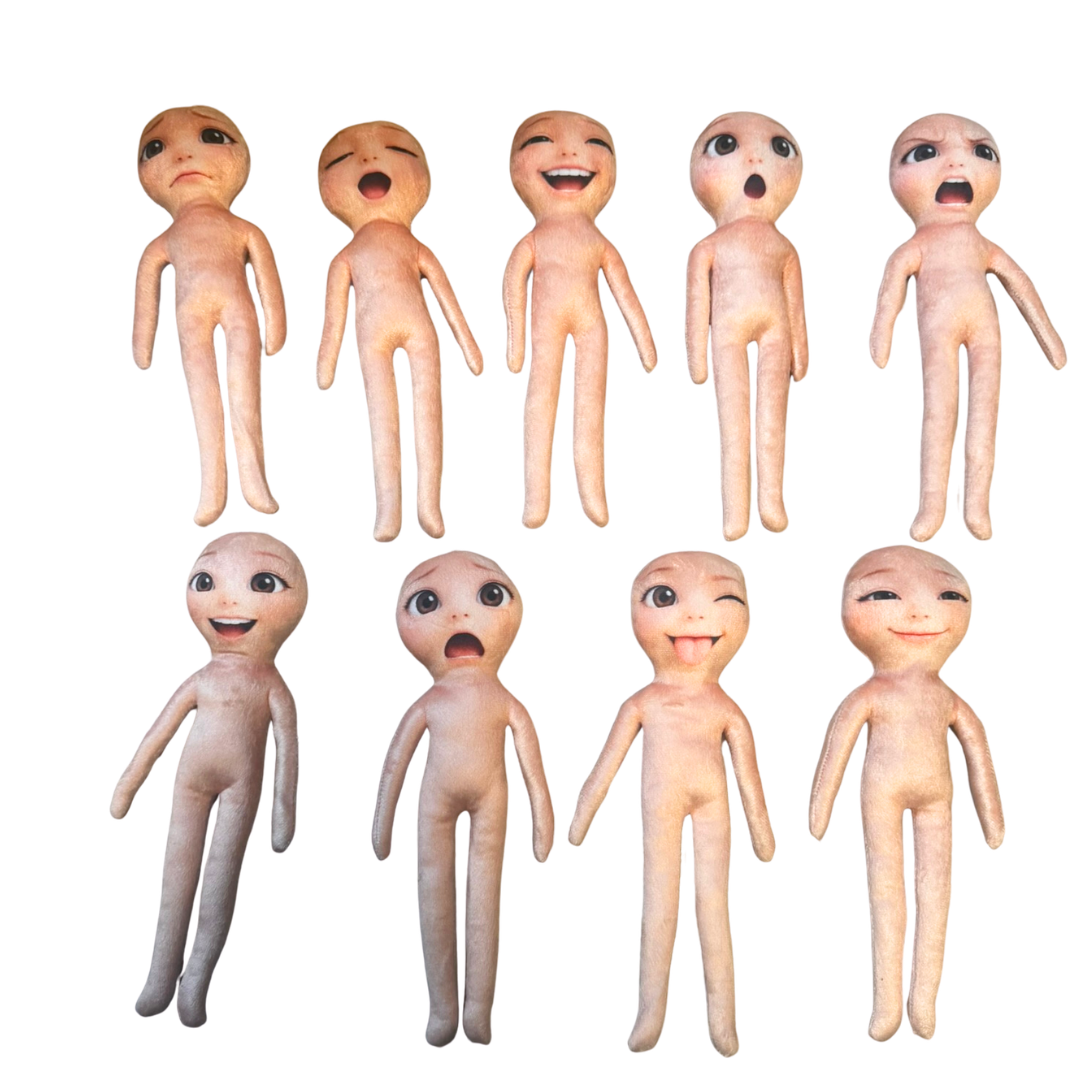 Set of 9  Flexible Feelings & Emotions Dolls – Social Emotional Learning & Role Play Self-regulation Toy - HAPPY GUMNUT