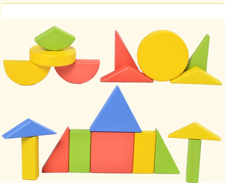 Montessori Large Geometric Fractions Sorting Board - HAPPY GUMNUT