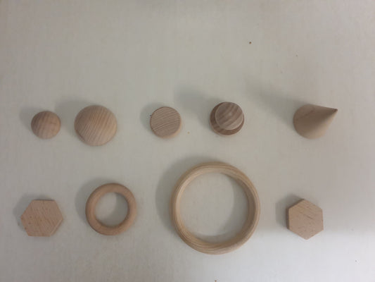 Loose Parts Montessori Shapes - HAPPY GUMNUT