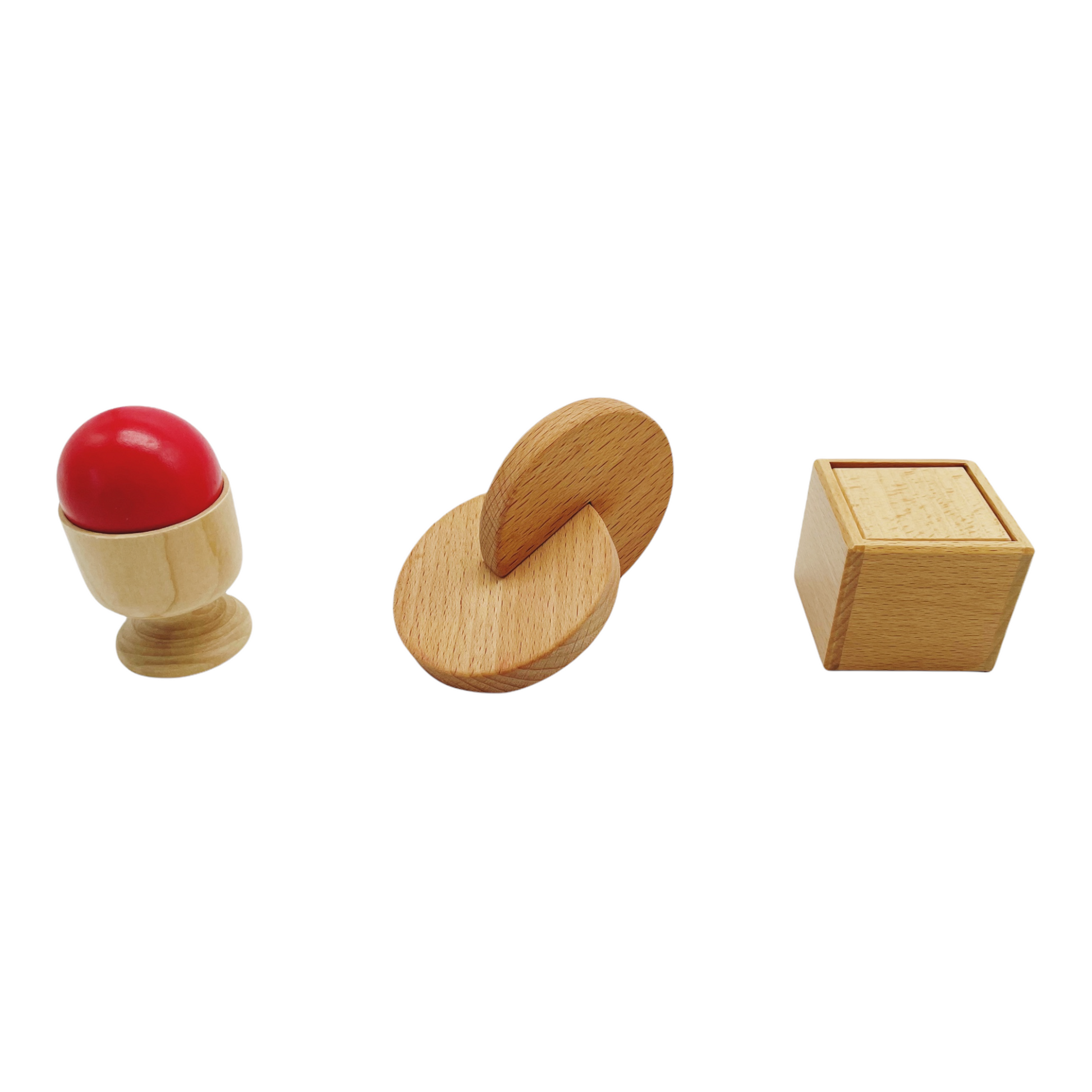 Montessori Interlock discs 2 styles - HAPPY GUMNUT