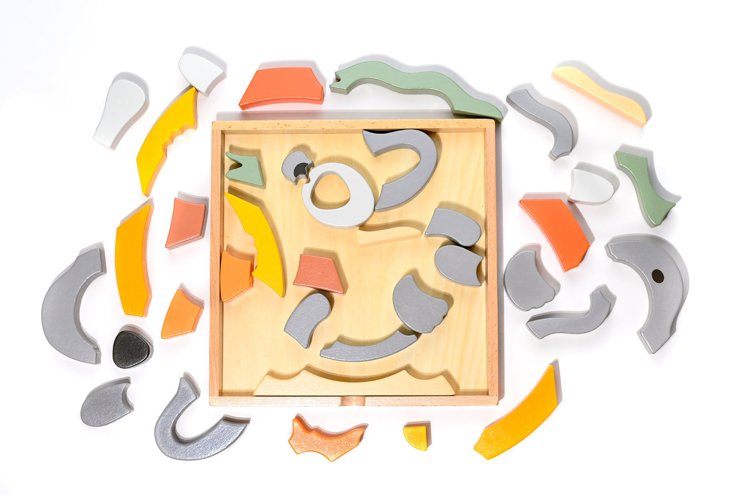 Kirra the Koala Abstract Building Block Puzzle / Home Decor Display - HAPPY GUMNUT