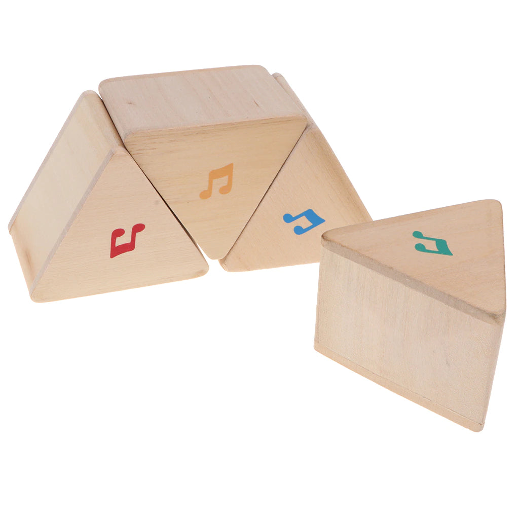 Wooden Sensory Sound Sorting Blocks - HAPPY GUMNUT