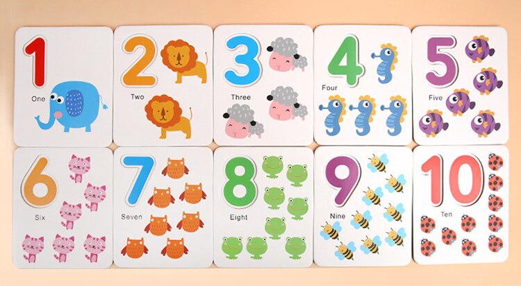Wooden Counting Sticks Maths and Numbers Activity Set - HAPPY GUMNUT