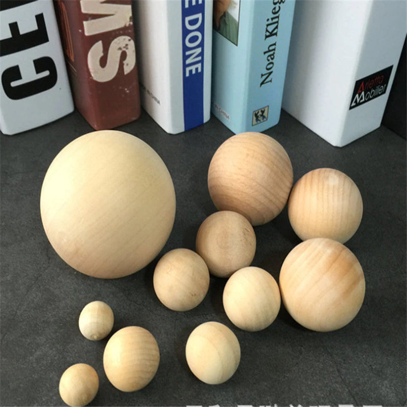 Loose Parts Craft DIY Wooden Balls - HAPPY GUMNUT