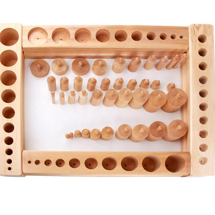 Montessori LARGE Knob Cylinders - HAPPY GUMNUT