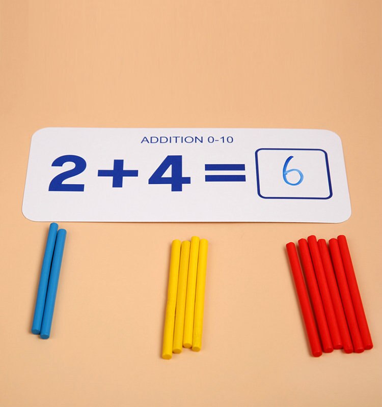 Numeric Stick Counting Wooden Number Counting Sticks Maths and Number Activity – HAPPY GUMNUT