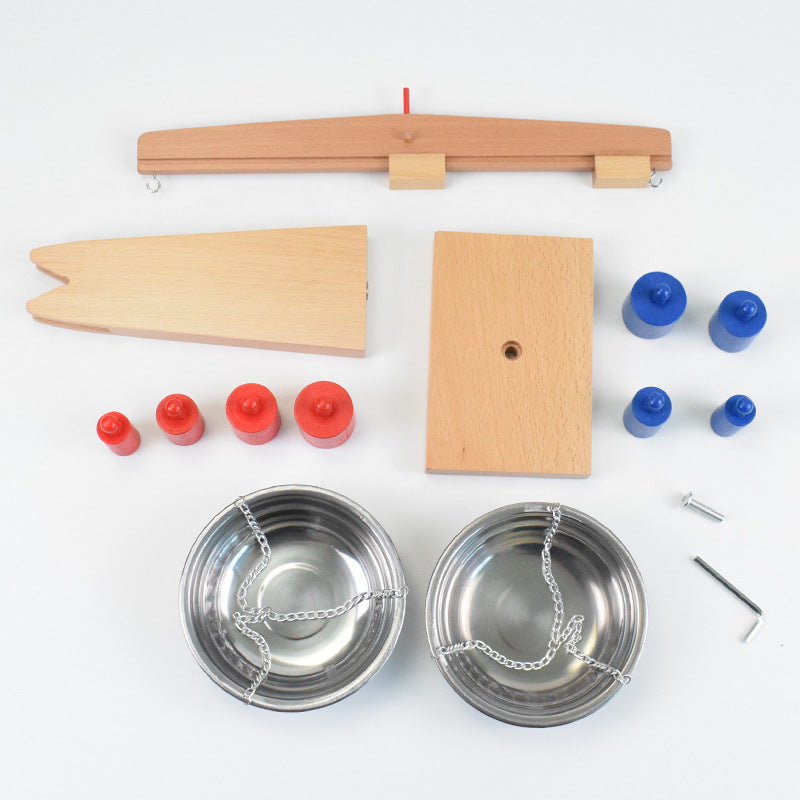 Montessori Balancing Scales Wooden Balance Scales - HAPPY GUMNUT