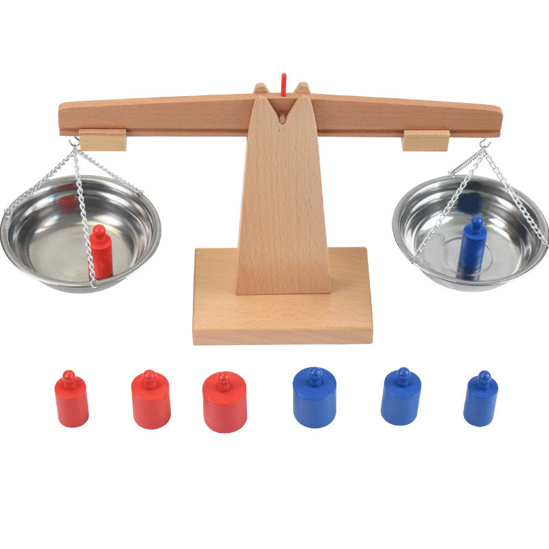Montessori Balancing Scales Wooden Balance Scales - HAPPY GUMNUT