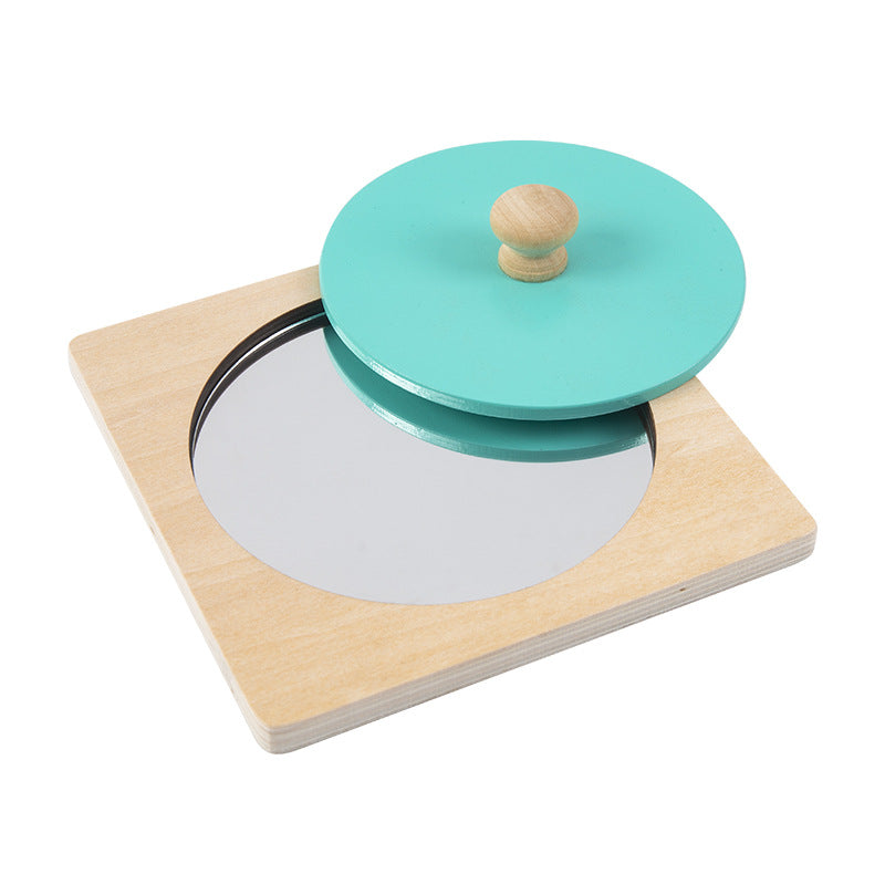 Montessori Mirror Peek a Boo Puzzle - HAPPY GUMNUT