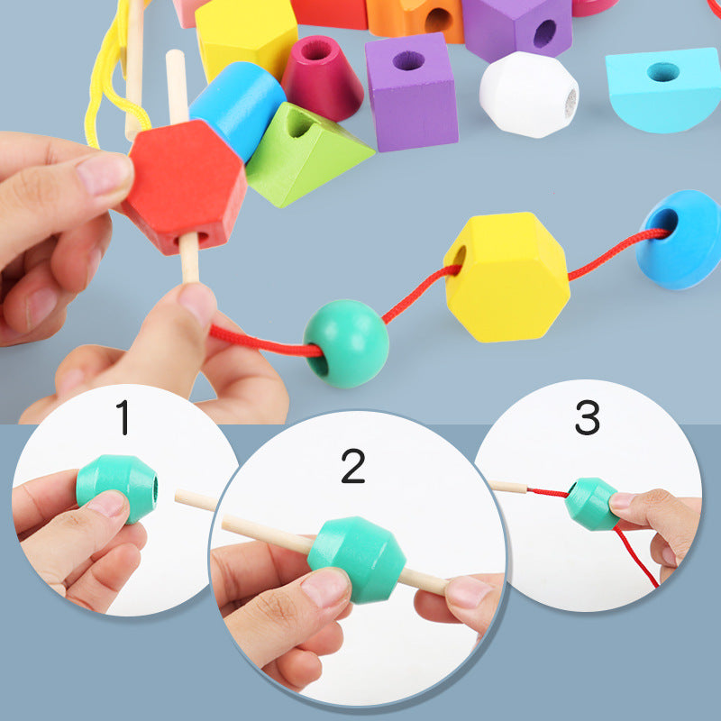Montessori 5 Column Sequence Beads Set - HAPPY GUMNUT
