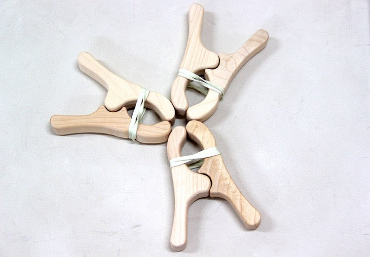 Silks Play Wood Clips Pegs - HAPPY GUMNUT