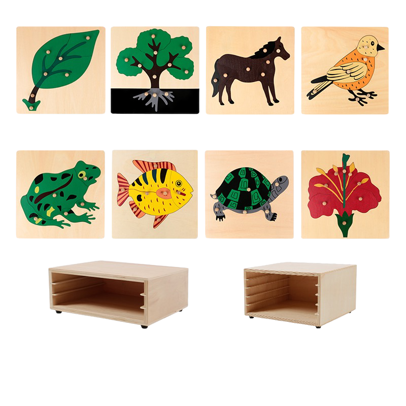 Montessori Animal Puzzles Tree Puzzle - HAPPY GUMNUT