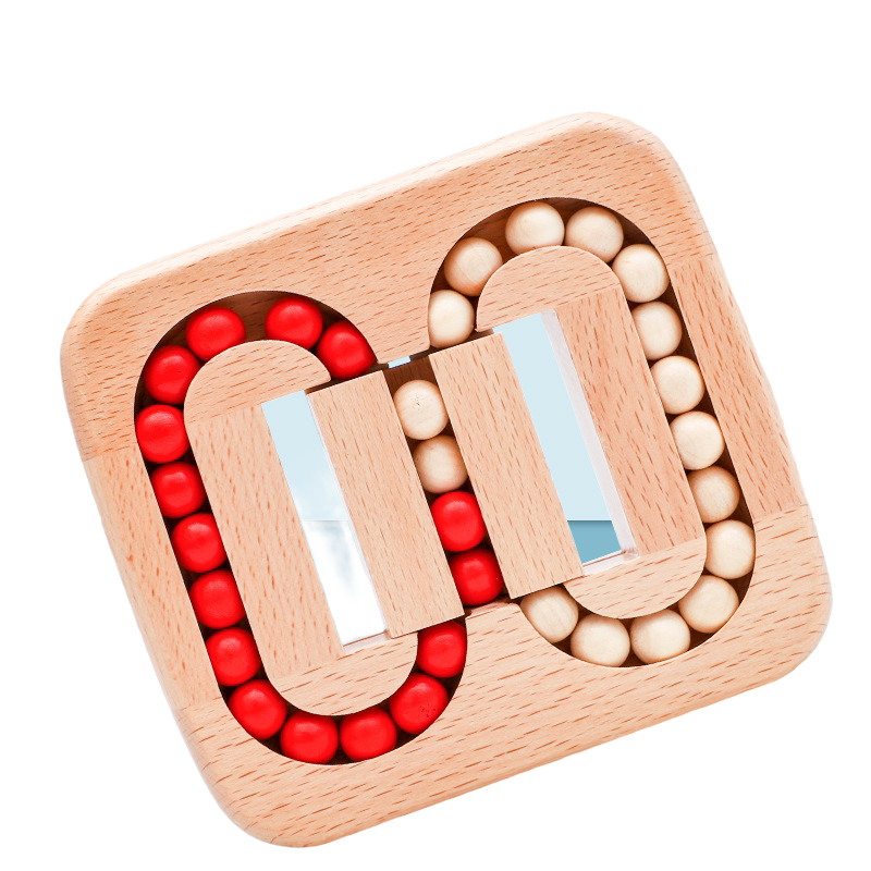 Wooden Beads Maze Puzzle - HAPPY GUMNUT